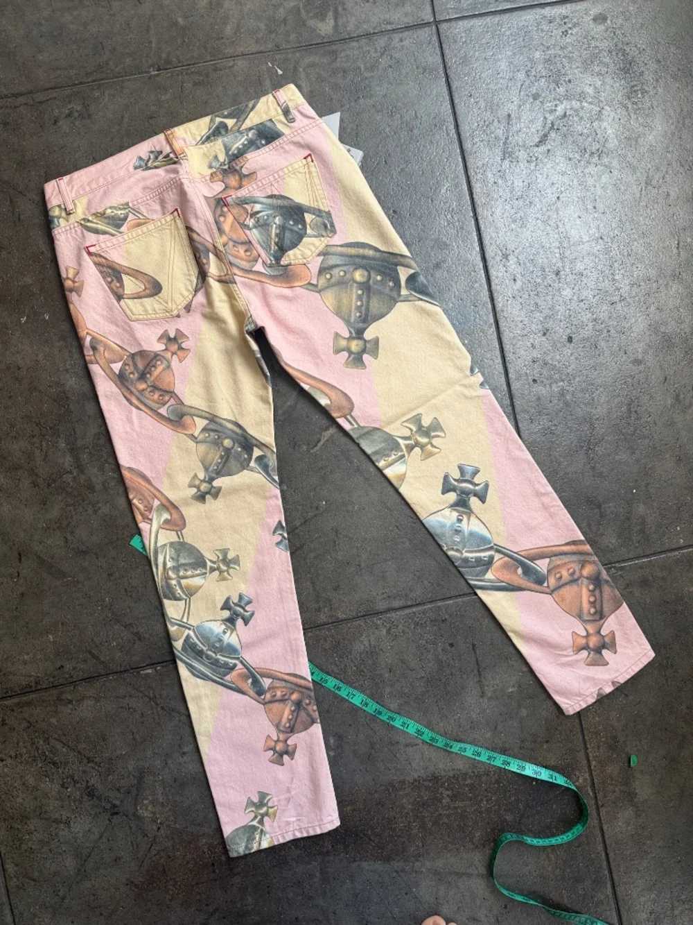 Vivienne Westwood New 530$ A/W 2022 over orb jeans w/ - Picture 10 of 11